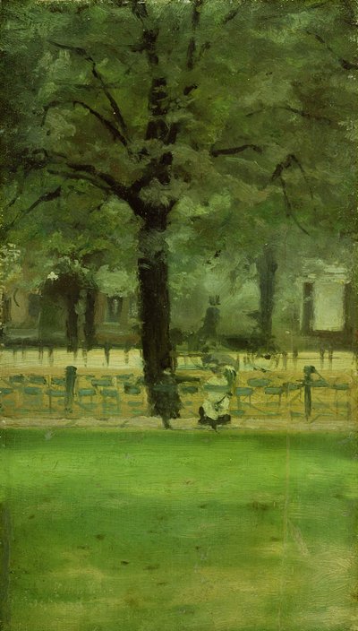 Die Damenmeile, Kensington Gardens von Paul Fordyce Maitland